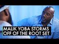 Malik Yoba Storms Off Set After Being Pressed on Allegations of Soliciting Sex From a Minor
