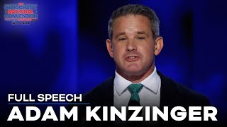 FULL SPEECH: Adam Kinzinger hits Trump as ‘weak man pretending to be strong’ during DNC speech