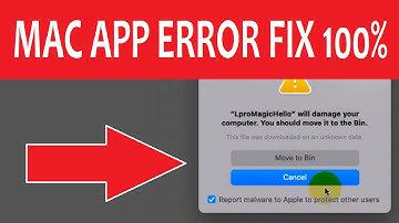 🔥 Mac App Error Fix 2022 ✔️ will damage your computer. you should you should move it to bin #Lpro