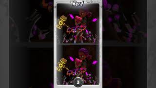 [Hard] Spot The Difference : Dino core [8] #hard #dinocore #three #twogames #shorts