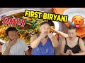 Foreigners Try BIRYANI For The First Time | Food Reaction