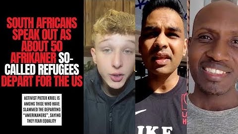 “GENOCIDE” in South Africa? Pieter Kriel Breaks the Internet with Brutal Reality Check | 49 Refugees