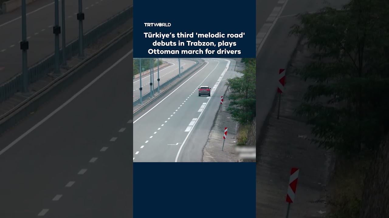 Türkiye’s third 'melodic road' debuts in Trabzon, plays Ottoman march for drivers