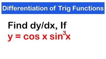 Differentiation of Trigonometric Functions with solved Examples | SHS 2 ELECTIVE MATH