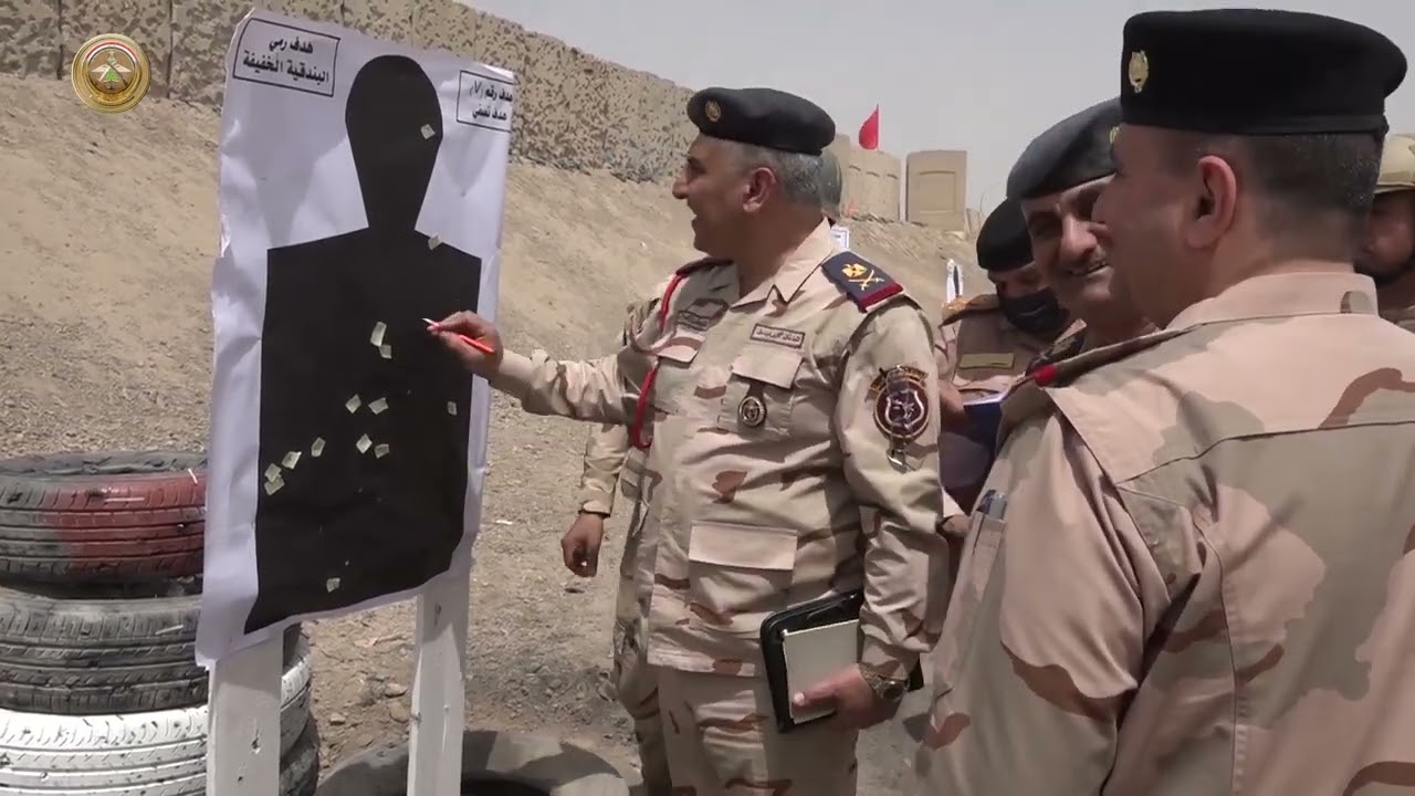 المفتشية العسكرية العامة تجري التفتيش الفحصي لقيادة الدفاع الجوي