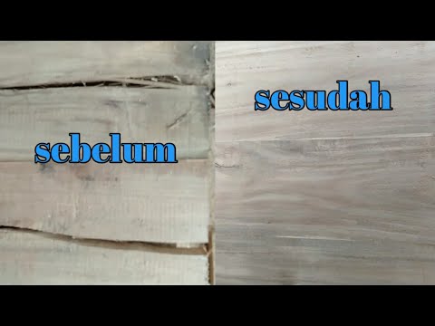 Video: Bagaimana untuk membaiki kayu terbelah?