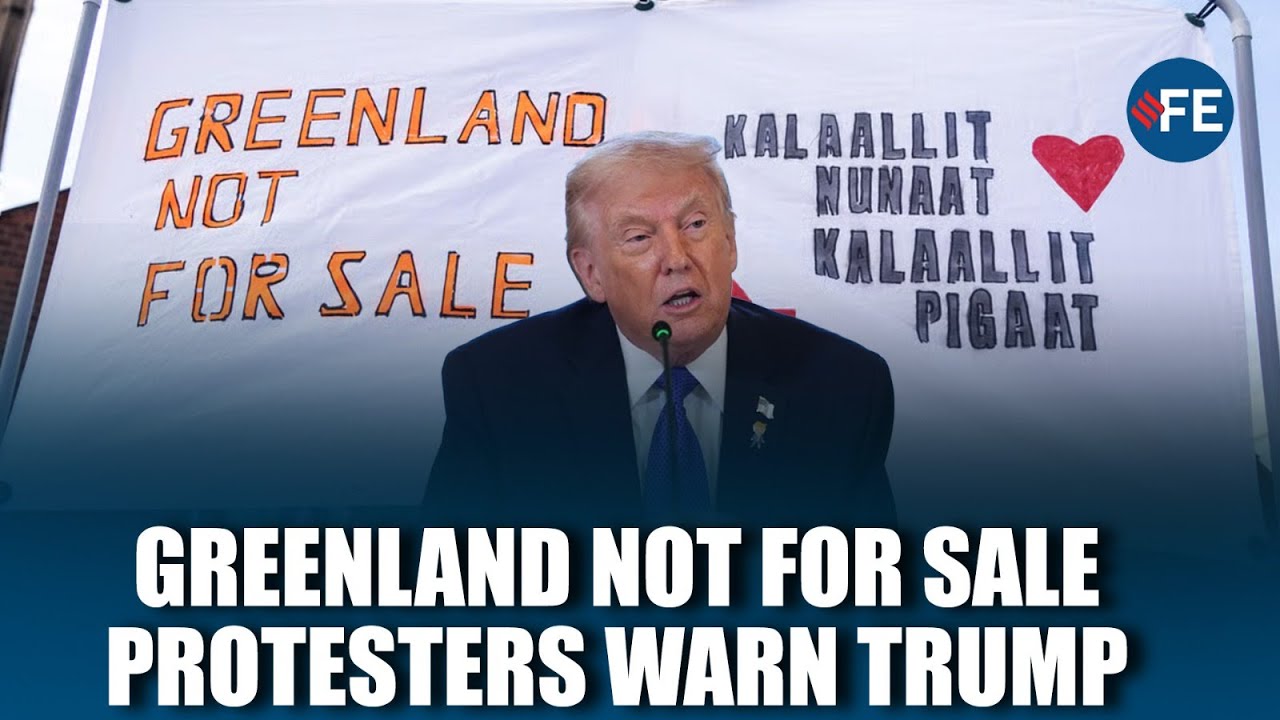 Denmark Pushes Back as Trump Eyes Greenland for U.S. Security | Anti Trump Protest