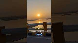 Ganga Bridge Par Sunset Drive 🌅 | Car POV Cinematic View | Peaceful Vibes