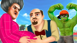 Hulk Nick vs Pregnant Miss T and Francis - Scary Teacher 3D  | Rainbow Game