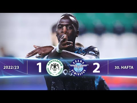 Arabam.com Konyaspor (1-2) Adana Demirspor - Highlights/Özet | Spor Toto Süper Lig - 2022/23