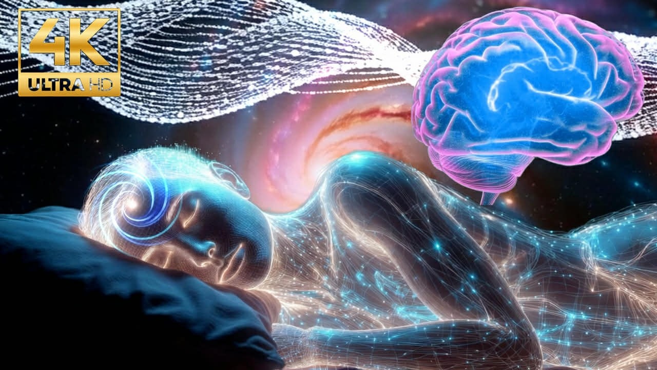 Deep Sleep with 432Hz + 528Hz + 741Hz + 852Hz • Insomnia Relief & Whole Body Healing