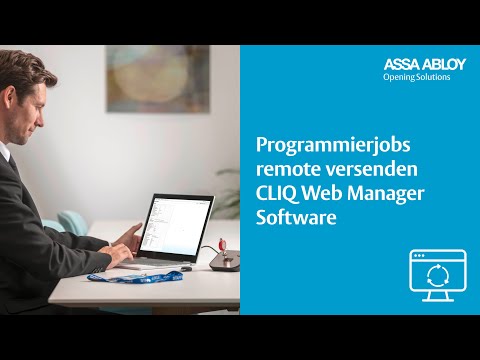 CLIQ Web Manager - Programmierjobs an andere Programmierschlüssel remote versenden