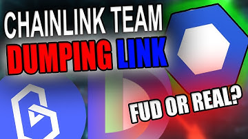 NEW DATA: Chainlink Team Dumping MILLIONS Of Link Tokens? | Chainlink Vs Band Protocol Vs Dia Token