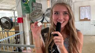 2022 Johnson County Fair Queen's Court tours the fairgrounds | Daily Journal