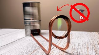 🔥🔥JUST TWIST THE COPPER TUBE! An Eternal CANDLE in a Couple of Minutes