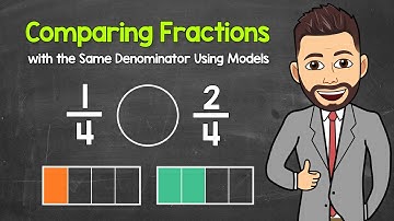 Comparing Fractions with the Same Denominator Using Models | Math with Mr. J