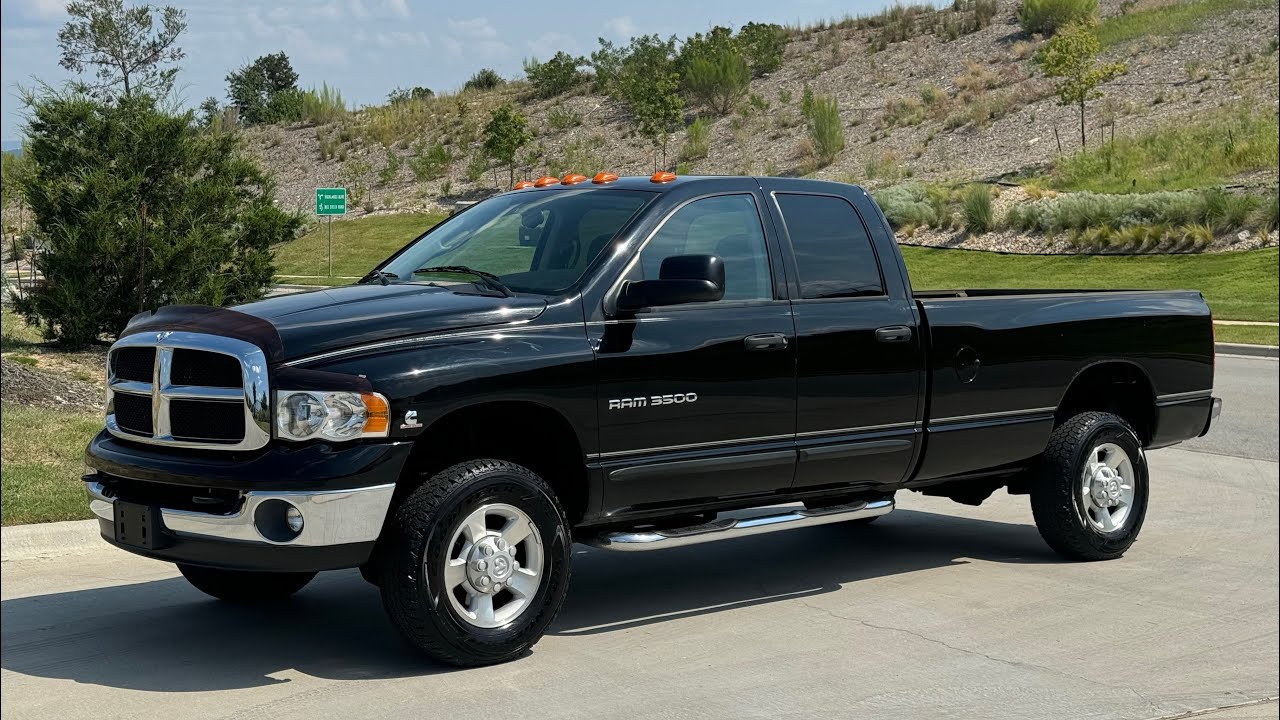 2003 Dodge Ram 3500 4x4 - 1 Ton SRW - Low Miles - For sale - YouTube