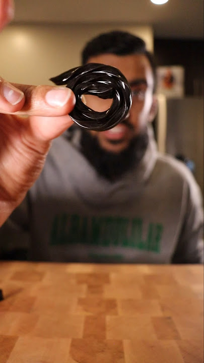 My First Time Trying BLACK LICORICE