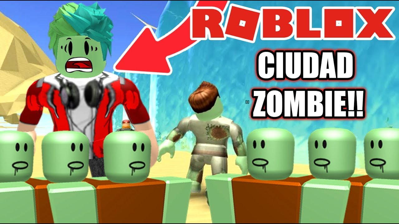 Ciudad De Zombies En Roblox 999 999 Zombies Juegos Roblox - no seas infectado y escapa del asilo zombie en roblox youtube