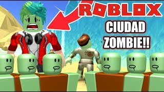 Ciudad de Zombies en Roblox | 999,999 Zombies | Juegos Roblox Simulator