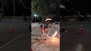 WOW AMAZING FIRE SHOW @ Krabi | Bangkok Tour | shorts | Bisht twin brothers | Travel with BRIJ.