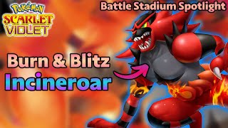 Super Tank Incineroar WON'T DIE! Pokemon Scarlet & Violet Tank Incineroar Guide