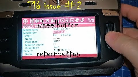 Jumper T16 Wheelbutton issue