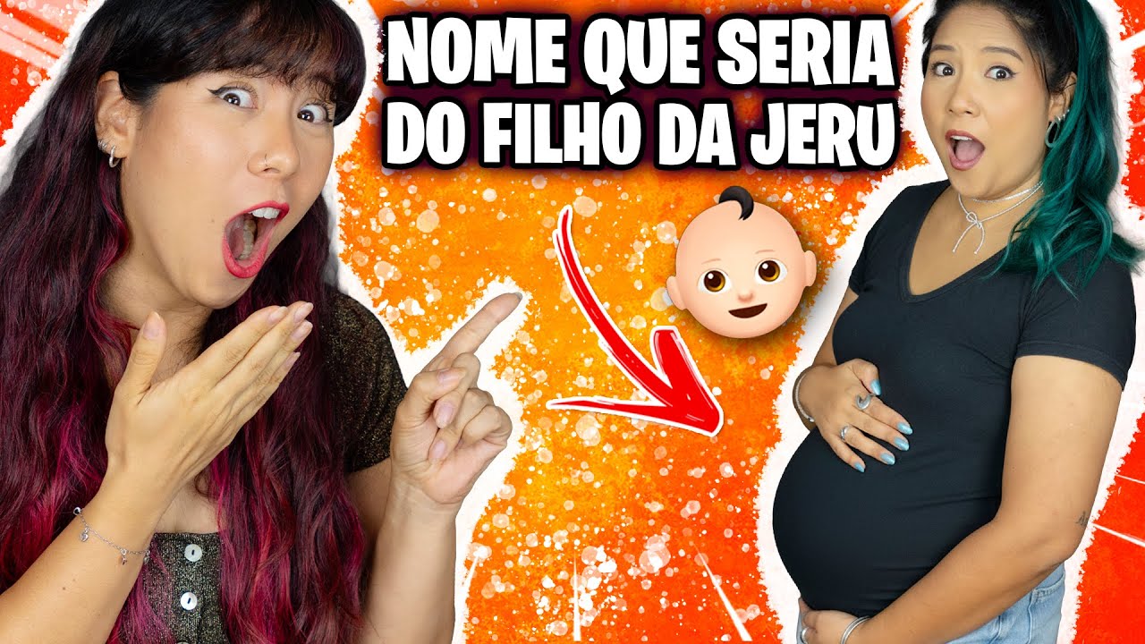 NOME QUE SERIA DO FILHO DA JERU - RESPONDENDO PERGUNTAS | Blog das irmãs