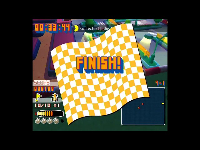 Namco Museum Megamix - Rally-X Remix - Full Playthrough