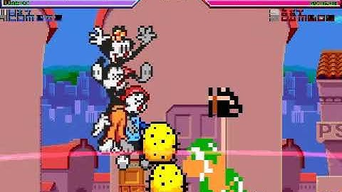 MUGEN Request: Team Animaniacs Vs Team Super Mario Enemies (3v3 Simul)