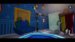 Hello Neighbor Act 2 Trampoline Escape! Mobile Gameplay 