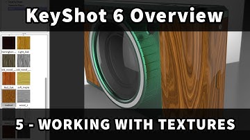 KeyShot 6 Overview: 5 - Working with Textures