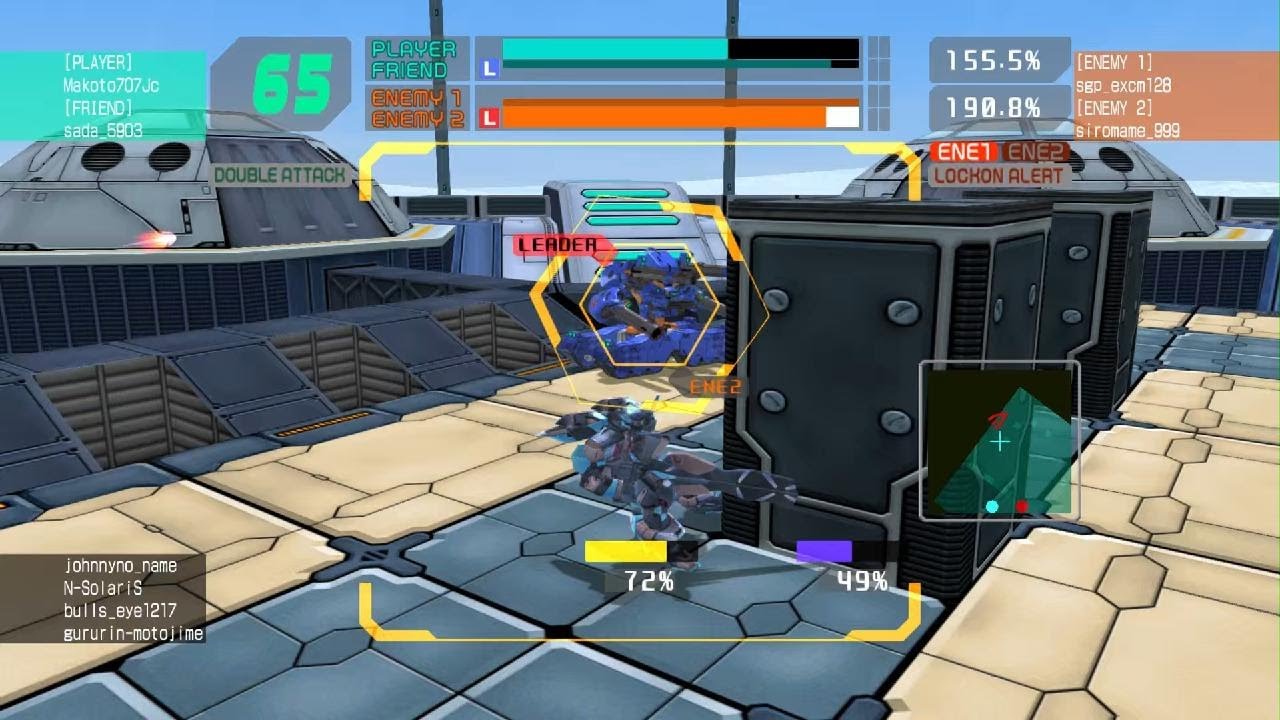 電脳戦機バーチャロン マスターピース 1995～2001_ニチアサプレマでターボライト近接でフィニッシュをキメた707J/c