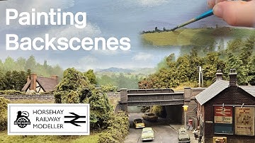 #11 - How to Paint Model Railway & Diorama Backscenes