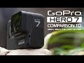 GoPro Hero 7 Black vs Hero 6, Hero 5, Sony FDR X3000 and YI 4K  [4K]