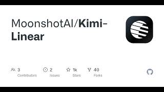 GitHub - MoonshotAI/Kimi-Linear