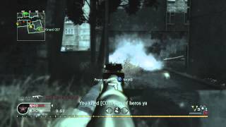 Call of Duty 4 - How to Properly Flush Out Enemies / Clear Buildings