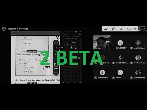 Tingkatan 2 Beta Matematik Bab 5 Bulatan Part Iv Luas Bulatan Youtube