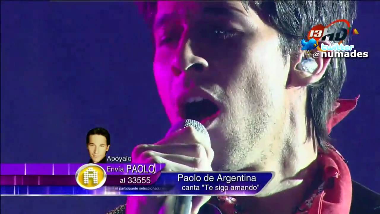 paolo - te sigo amando (12-12-10 la academia bicentenario)