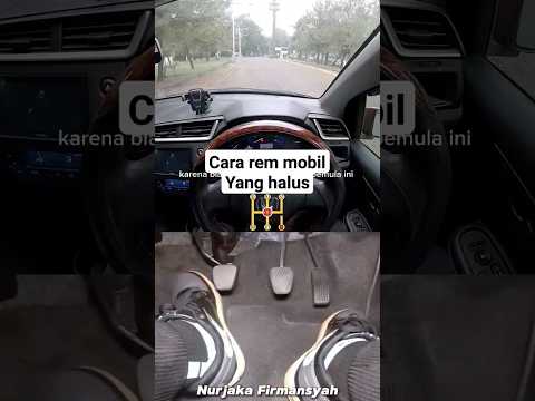 Cara rem mobil