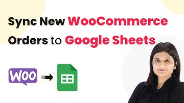 How to Sync New WooCommerce Orders to Google Sheets