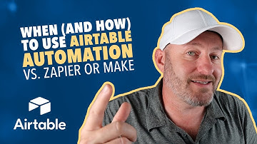 When (and how) to use Airtable Automation vs. Zapier or Make