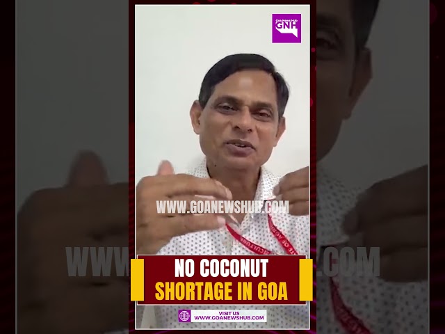 No Coconut Shortage in Goa, Prices Remain Stable: Agriculture Director