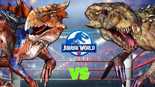 ATROCODISTIS vs PYRORIXIS! 💥 6 Rounds- Who will Win?? (Jurassic World Alive 2.20) ATROCODISTIS vs PYRORIXIS! 💥 6 Rounds- Who will Win?? (Jurassic World Alive 2.20)