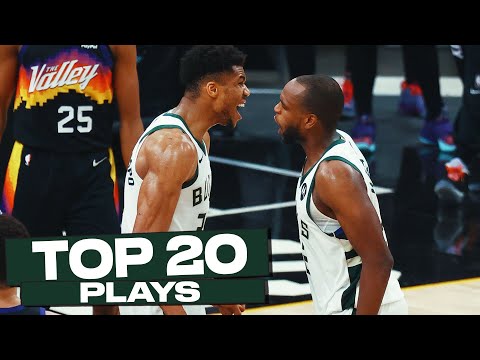 Top 20 Milwaukee Bucks Plays of The Year! 🦌 🏆