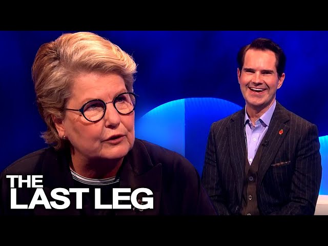 Sandi Toksvig Saved A Novelist From Drowning In Her Soup! | The Last Leg class=