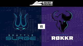 @SeattleSurge vs @ROKKRMN | Stage V Week 2 — Minnesota Home Series | Day 1