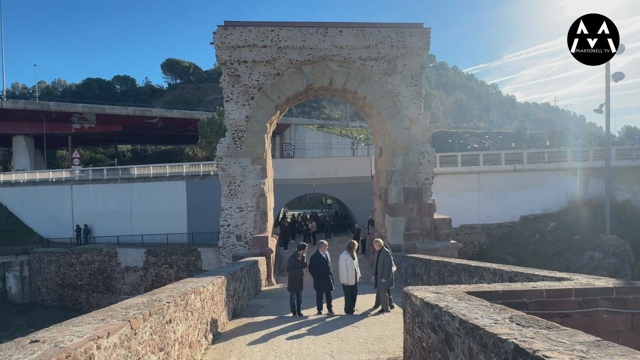 230226 La Diputació de Barcelona millorarà l'entorn del Pont del Diable per la zona de Castellbisbal