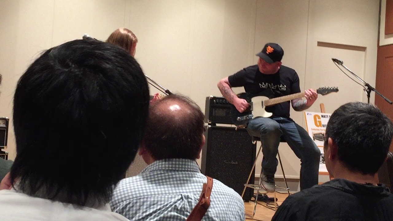 MATT SCHOFIELD & JOSH SMITH GUITAR CLINIC 1