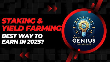 Yield Farming vs Staking in Crypto | Best Passive Income Method in 2025?